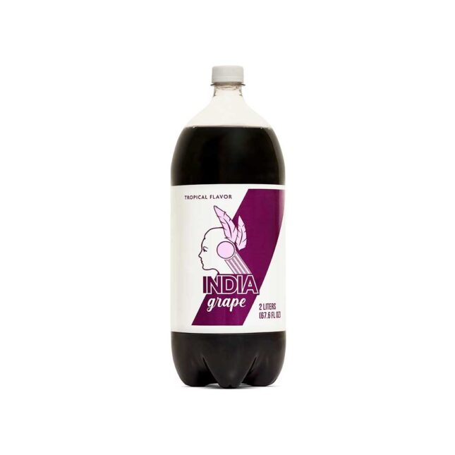 Sodas India Grape 2 Lt. Case pack 24