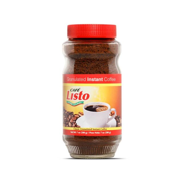 Granulated Instant Coffee Listo 7 oz
